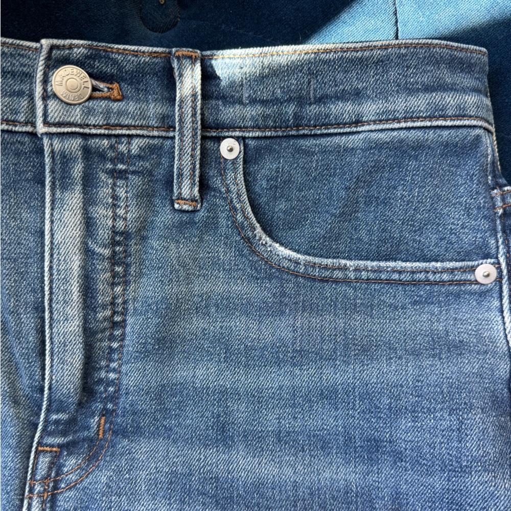 Madewell slim wide leg crop jeans - Picture 5 of 8